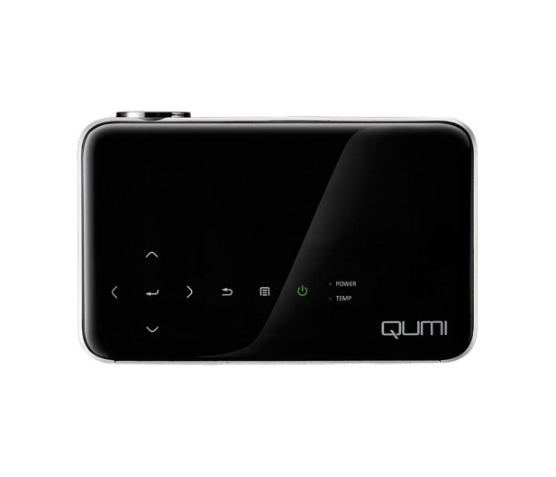 VIVITEK QUMI Q6 WXGA/LED/800 ANSI/30.000:1/HDMI/MHL/USB/WiFi 1PI145 Czarny - 338752 - zdjęcie 3
